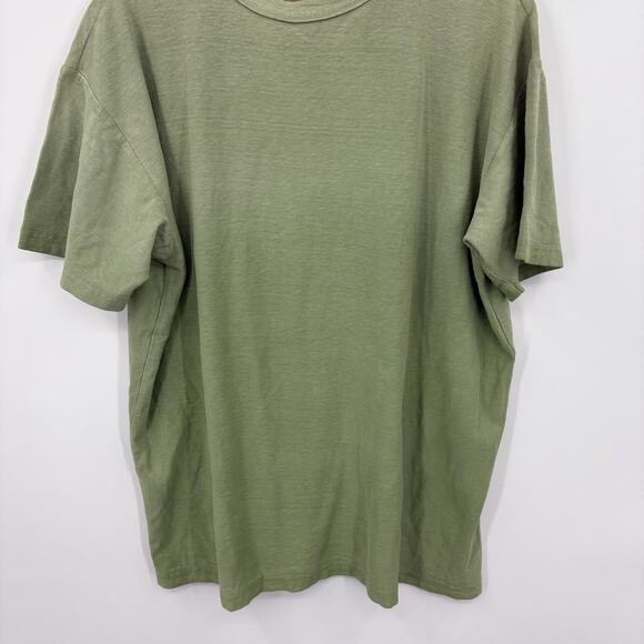 Dr. Collectors Free People Shirt Large Basic Dye Tee Oversized Sustainable Boho - Picture 5 of 10